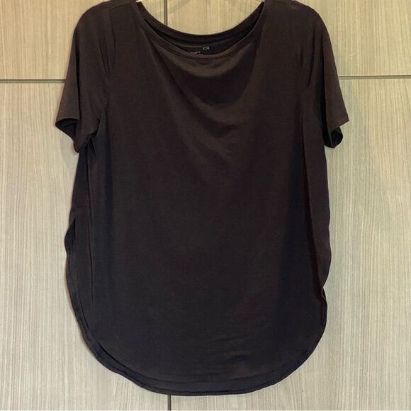 Gap Fit Black Crewneck Short Sleeve Small - Picture 1 of 5